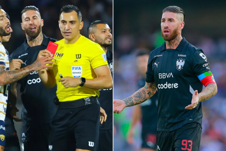 شاهد.. أول بطاقة حمراء لراموس مع فريقه الجديد مونتيري المكسيكي | رياضة شاهد.. أول بطاقة حمراء لراموس مع فريقه الجديد مونتيري المكسيكي