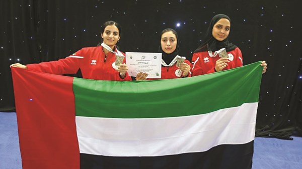 رياضة المرأة الإماراتية.. «إنجازات تحتفي بالخمسين يداً بيد»