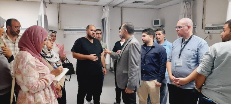وكيل صحة شمال سيناء يتفقد مستشفى نخل المركزي