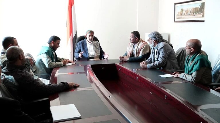 العلامة مفتاح يزور وزارتي الشؤون الاجتماعية والشباب والرياضة – الثورة نت