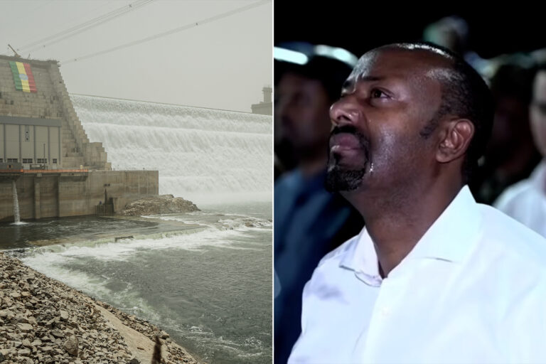 دموع آبي أحمد بافتتاح سد النهضة تثير تساؤلات المغردين