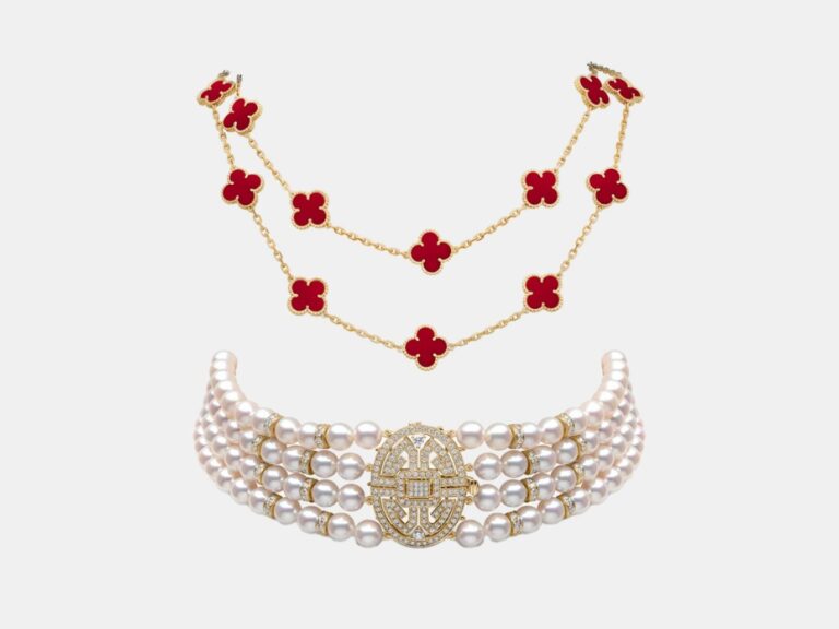 قلادات شوكر متعددة الصفوف.. تصاميم تنبض بالحياة في خريف 2025