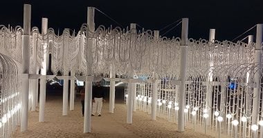 انطلاق معرض منار أبوظبى فى جزيرة الجبيل بمشاركة 15 فنانًا عالميًا