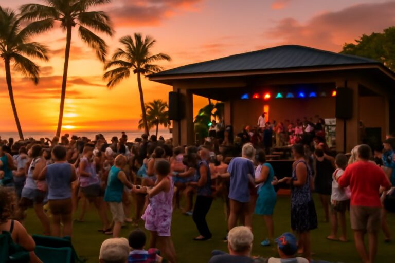 حفل موسيقي مجتمعي مجاني في شاطئ بويبو: موسيقى حية، ومرح، ورقص في انتظاركم