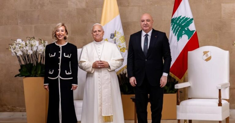 استقبال البابا لاون الرابع عشر في لبنان.. رسائل محبّة من نجوم الفن